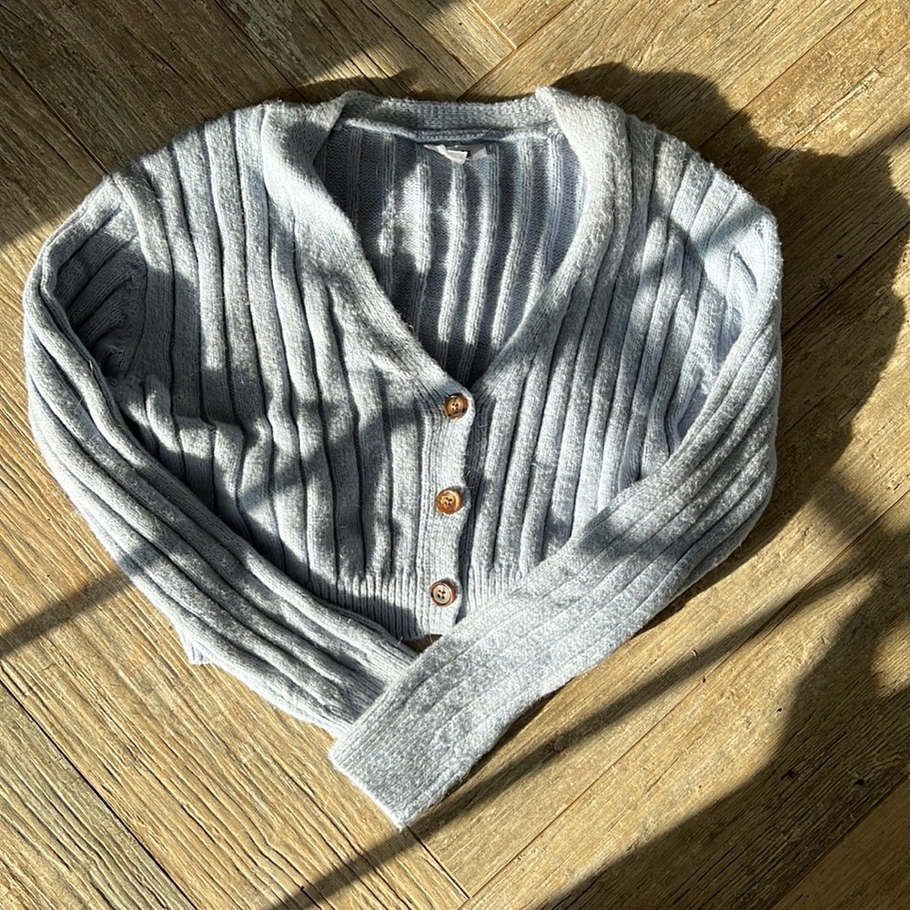 Garage sweater light blue